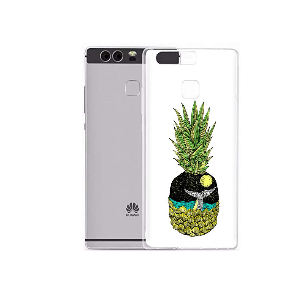

Чехол MyPads Tocco для Huawei P9 Plus ананас с китом (PT31455.54.220), Прозрачный, Tocco