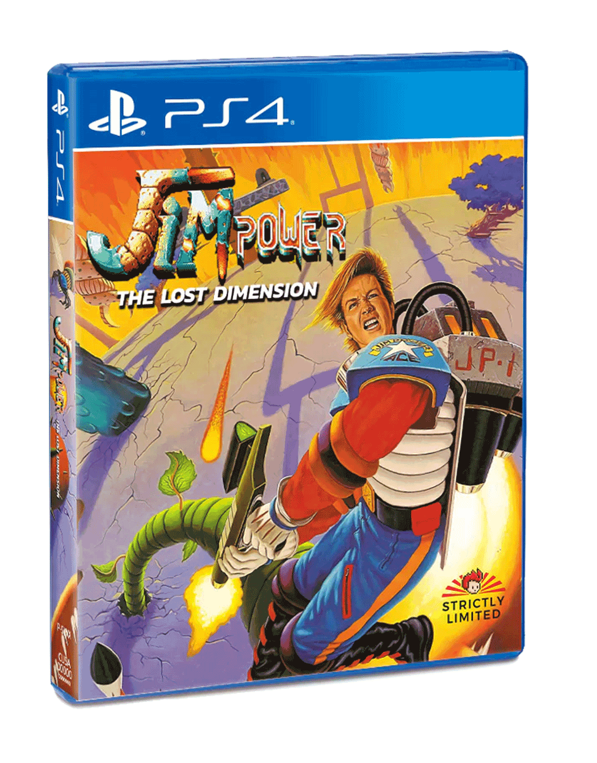 Игра Jim Power: The Lost Dimension (PlayStation 4, полностью на иностранном языке)