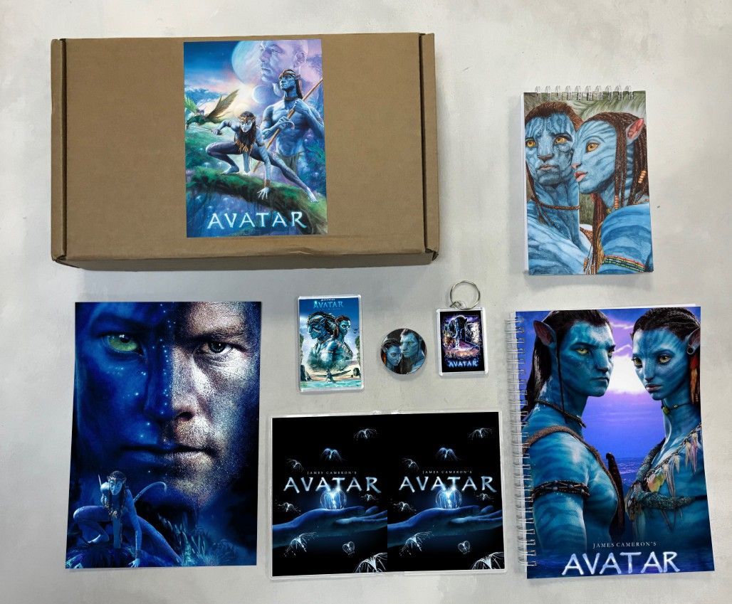 

Бокс с подарком Аватар Avatar 2 5-2, 7 предметов, Аватар Avatar 2