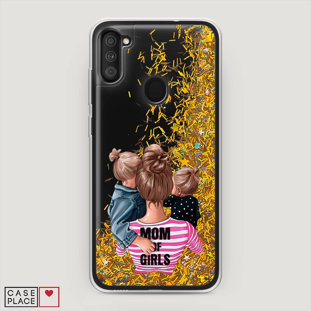 

Чехол Awog на Samsung Galaxy M11 / Самсунг M11 "Mom of Girls", Разноцветный, 2100690-1