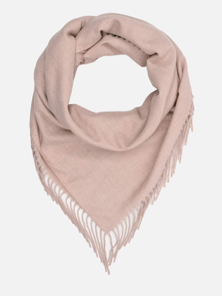 

Платок женский Rosedena shawlcy9038 бледно-розовый, 100x100 см, shawlcy9038