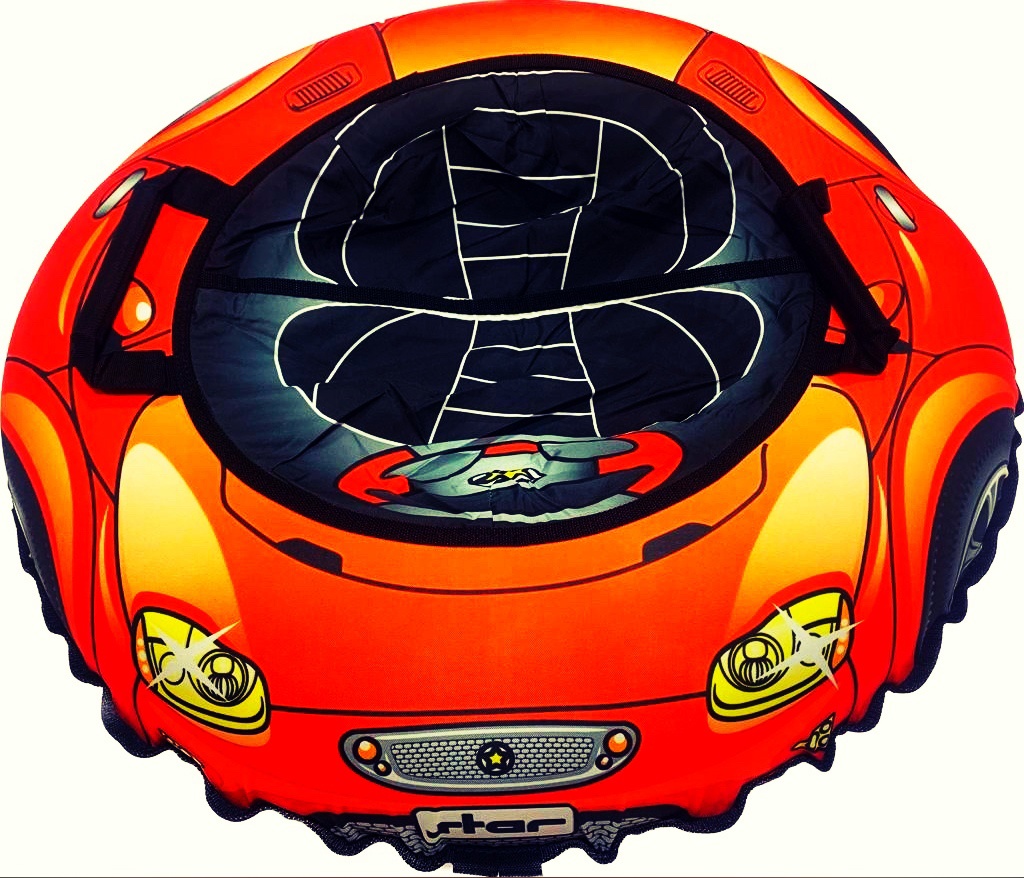 

Тюбинг Master Stitch Super Car с камерой 100см, Красный;черный, SuperCar-100