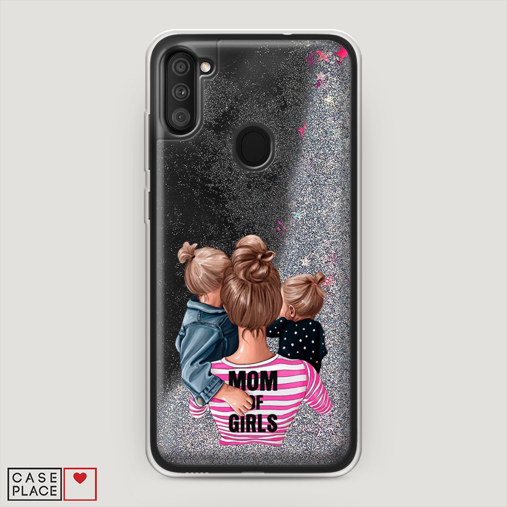 

Чехол Awog на Samsung Galaxy M11 / Самсунг M11 "Mom of Girls", Разноцветный, 2100691-1