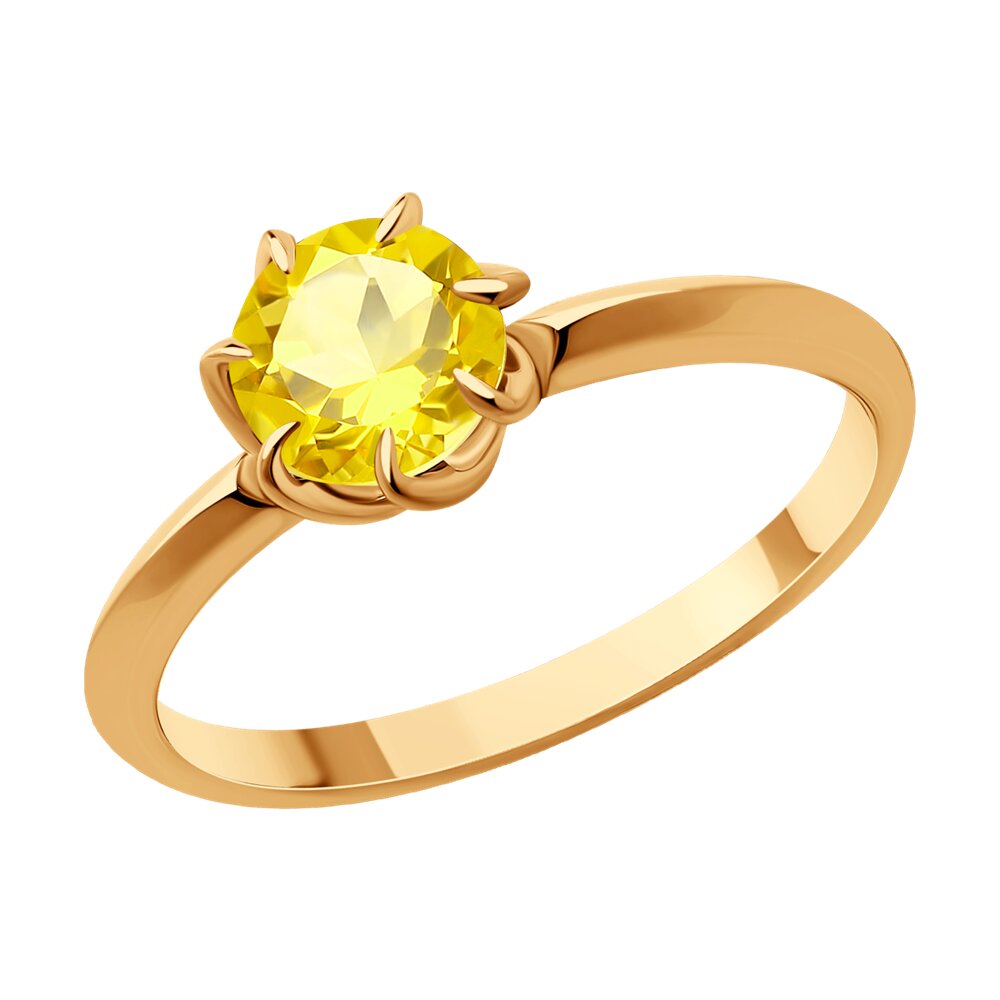 

Кольцо из золота р. , Diamant 51-310-01774-4, цитрин, 51-310-01774-4