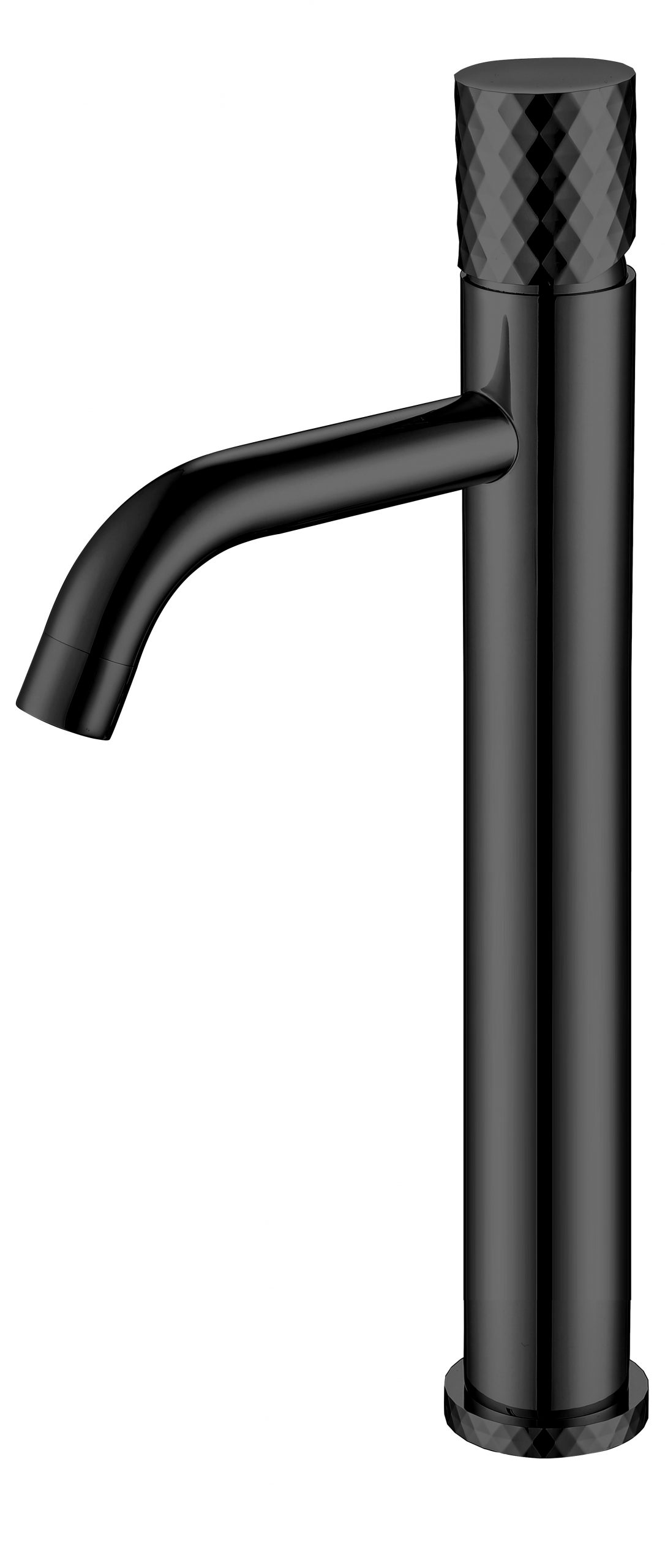 

Смеситель для умывальника высокий Boheme STICK DIAMOND 122-BB