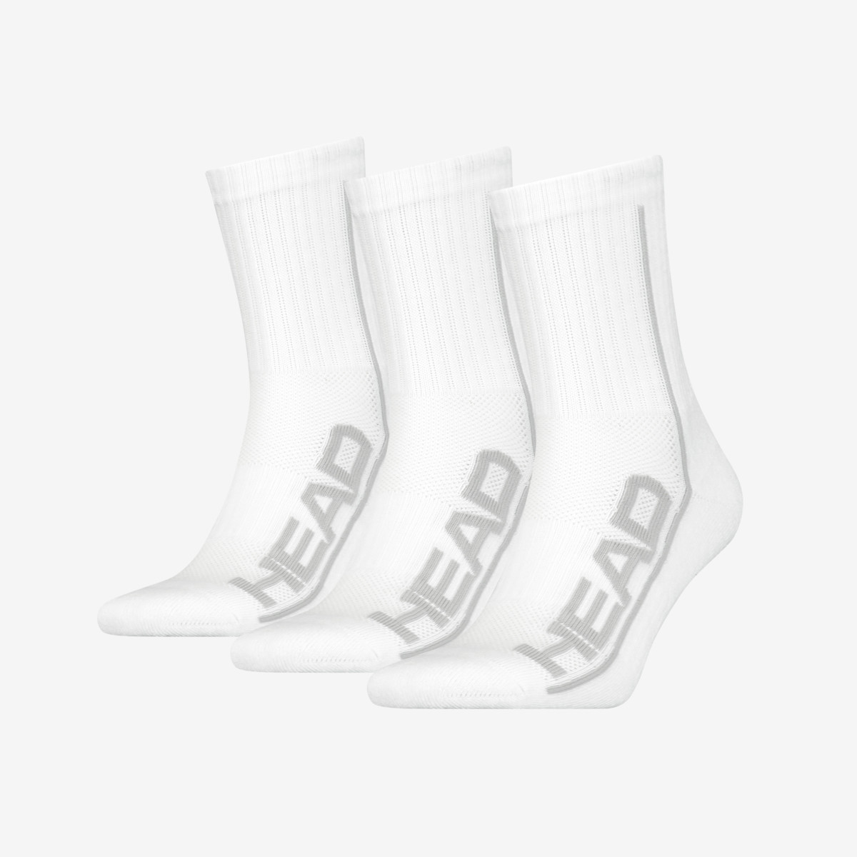 Комплект носков унисекс Head Performance x3 белых 39-42, 3 пары
