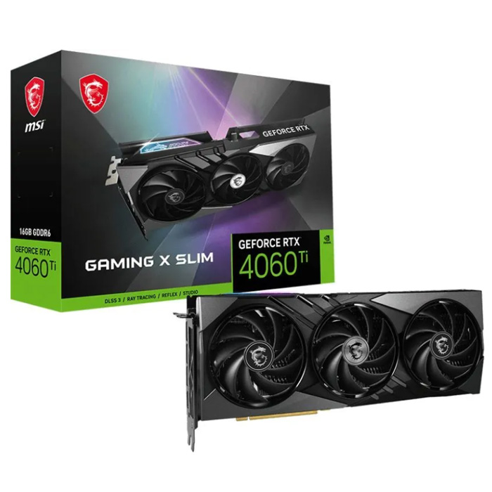 

Видеокарта MSI NVIDIA GeForce RTX 4060 Ti, Черный, GeForce RTX 4060 Ti