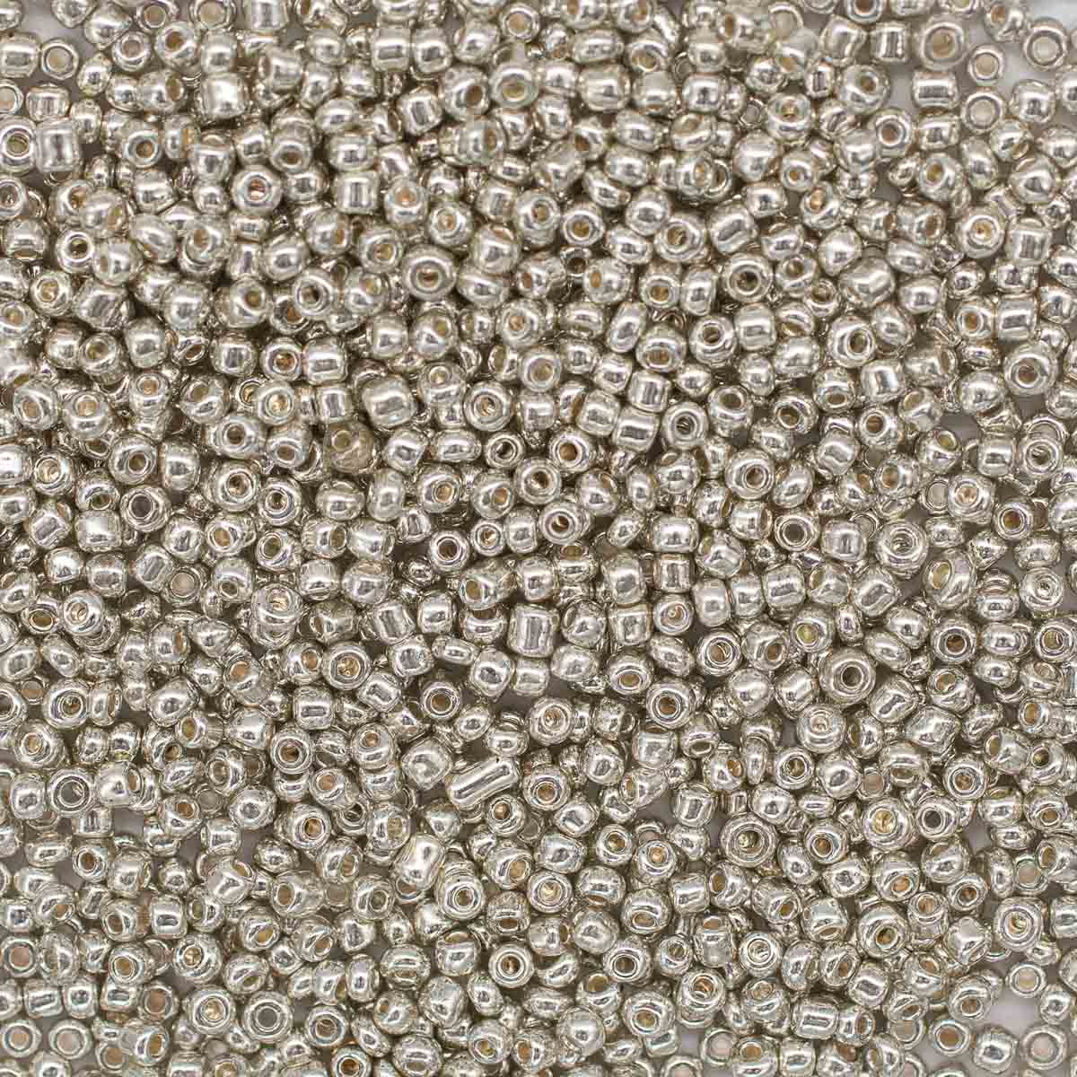 

Бисер Astra&Craft (стекло), 11/0, (упак) 500 г (1109 серебро, глянцевое покрытие)