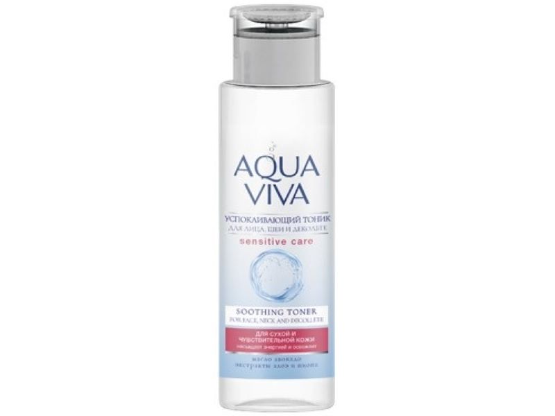 Тоник Romax Aqua Viva успокаивающий для сухой и чувствительной кожи, 200 мл х 2 шт.