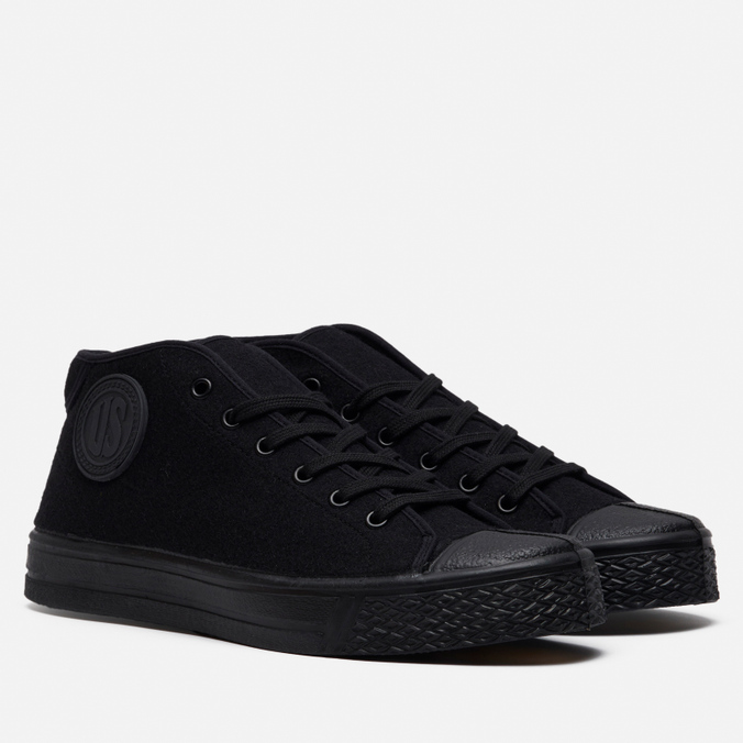 

Кеды унисекс US Rubber Military Felt Chukka черные 40 EU, Military Felt Chukka