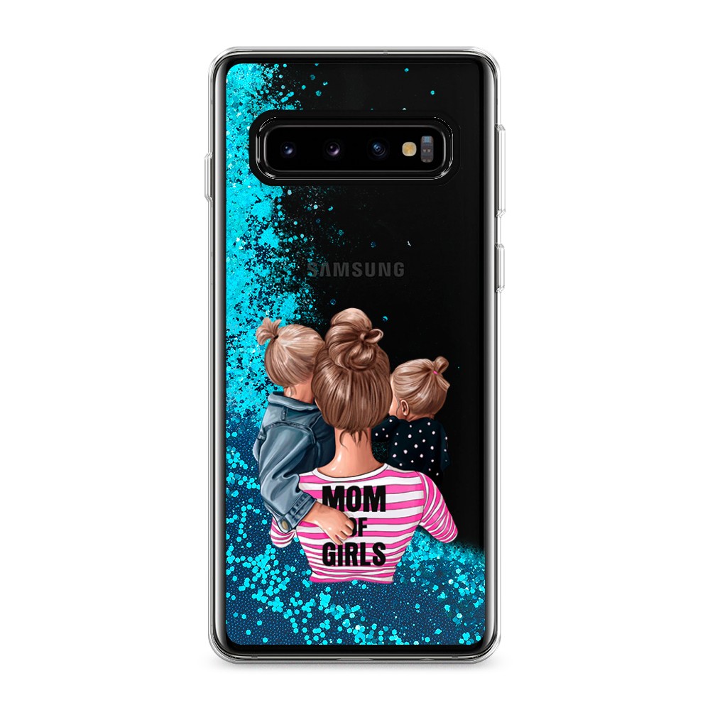 

Чехол Awog на Samsung Galaxy S10 "Mom of Girls", Разноцветный, 27093-1