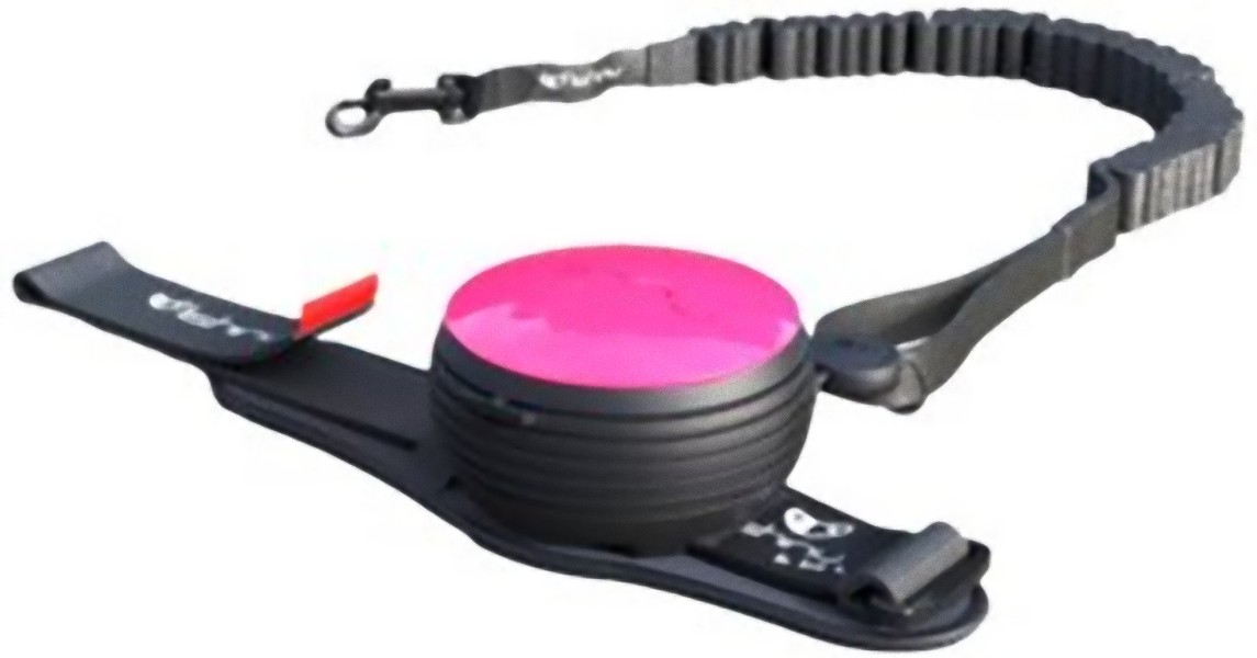 фото Поводок-рулетка для собак lishinu, 3 м, размер l, розовый, для собак 13-40 кг