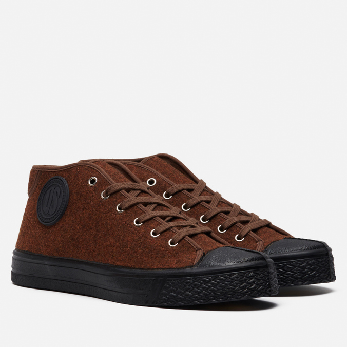 

Кеды унисекс US Rubber Military Felt Chukka коричневые 37 EU, Military Felt Chukka