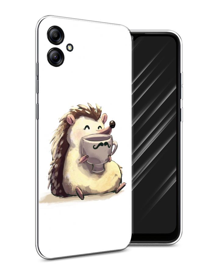 

Чехол Awog на Samsung Galaxy A04e "Еж кофеман", Белый;коричневый;бежевый, 2107650-10