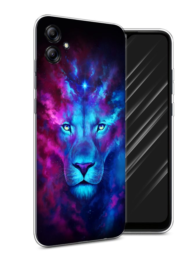 

Чехол Awog на Samsung Galaxy A04e "Космический лев", Голубой, 2107650-1
