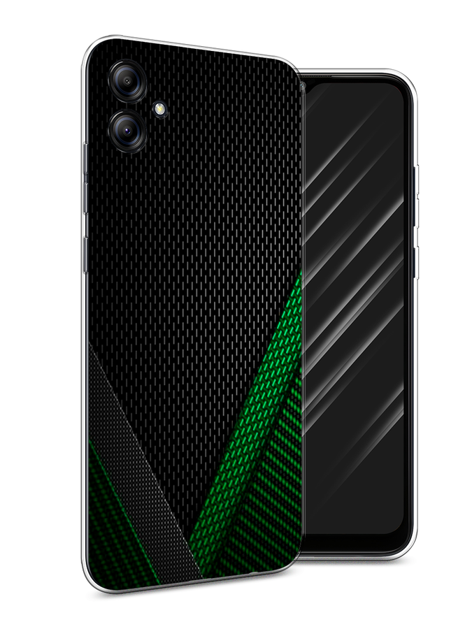 

Чехол Awog на Samsung Galaxy A04e "Зеленый карбон", Черный;зеленый, 2107650-3