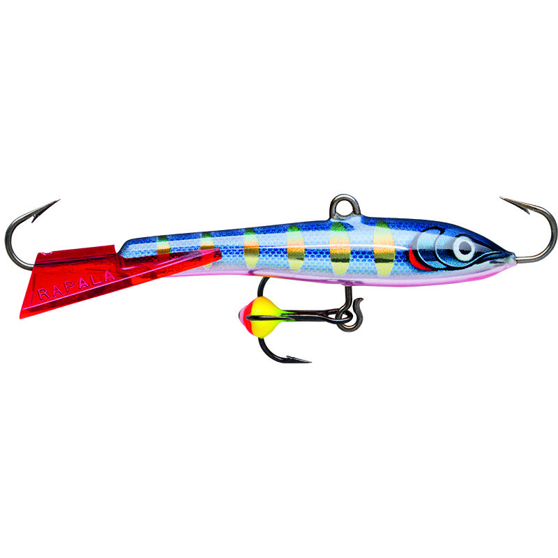 

Балансир Rapala Jigging Rap Color Hook 50 мм 1 шт цвет STHB, Синий;розовый;золотистый;белый, Jigging Rap Color Hook