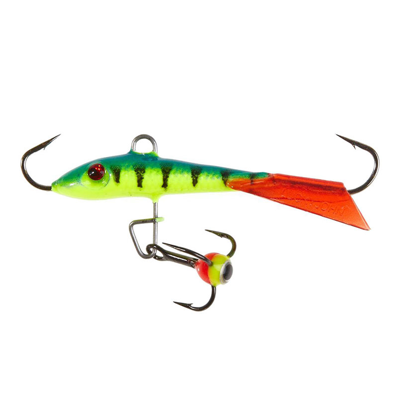 

Балансир Lucky John Fin 60 мм 1 шт цвет 36RT, Зеленый;желтый;красный, FIN