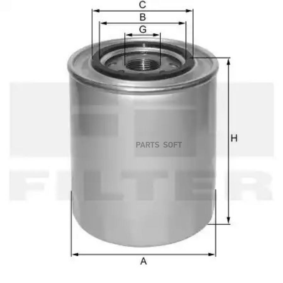 

Фильтр масляный OPEL Ascona/Omega A/Record E FIL FILTER ZP3014A, ZP3014A