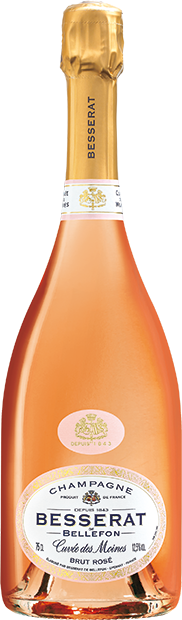 

Шампанское Besserat de Bellefon, Cuvee des Moines, Brut Rose