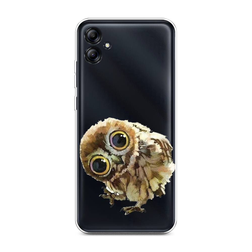 

Чехол Awog на Samsung Galaxy A04e "Любопытный совенок", Коричневый;белый;прозрачный, 2107650-1