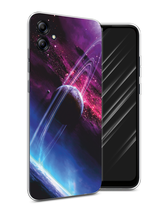 

Чехол Awog на Samsung Galaxy A04e "Космос 17", Черный;фиолетовый, 2107650-4