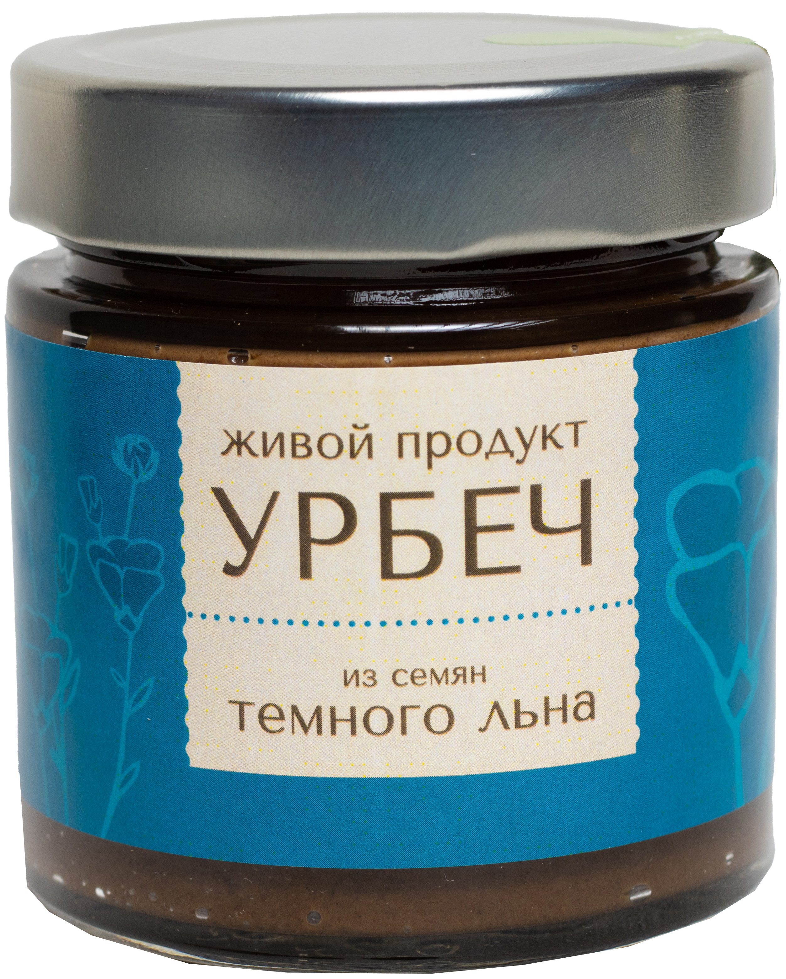 

Урбеч Живой продукт из семян темного льна, 200 г, БП-00000733