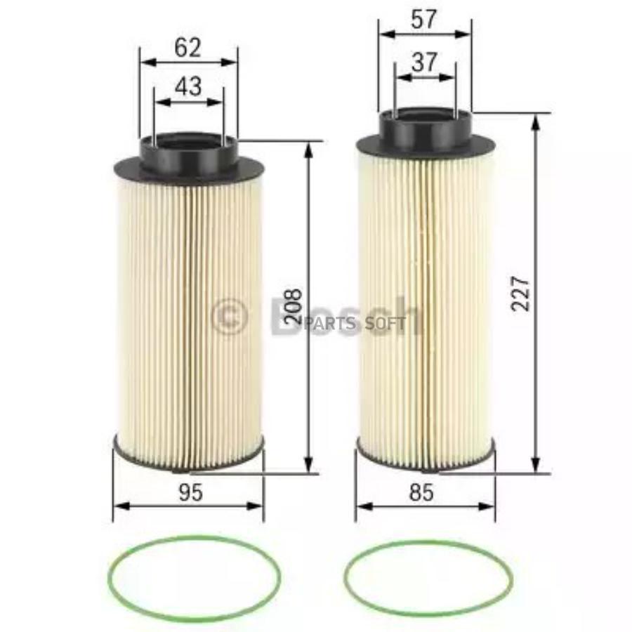 

Фильтр топливный Bosch F026402146
