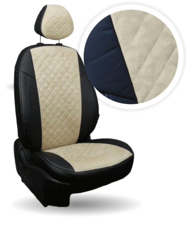 

Авточехлы Автопилот Skoda Octavia A-8 (Active, Ambition) с 2019г| Алькантара Ромб