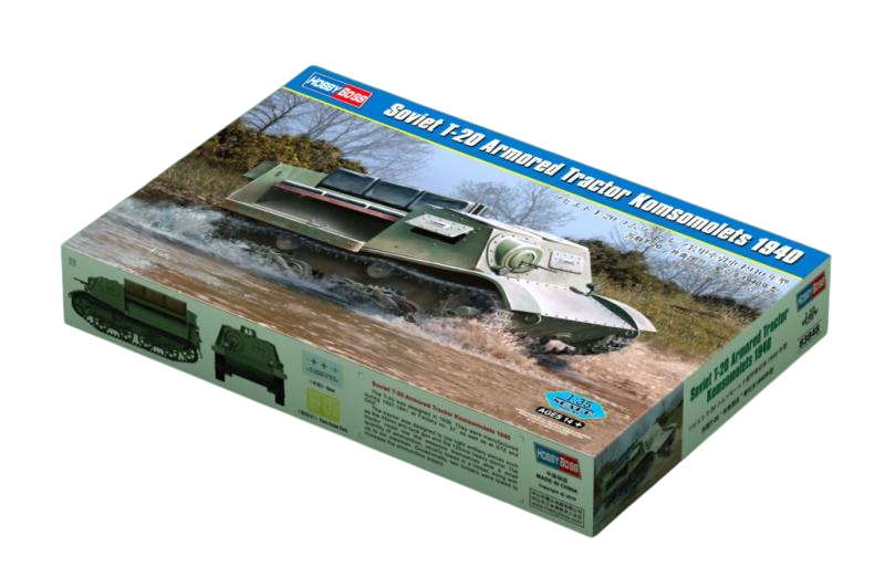

83848 Тягач Soviet T-20 Armored Tractor Komsomolets 1940 1/35