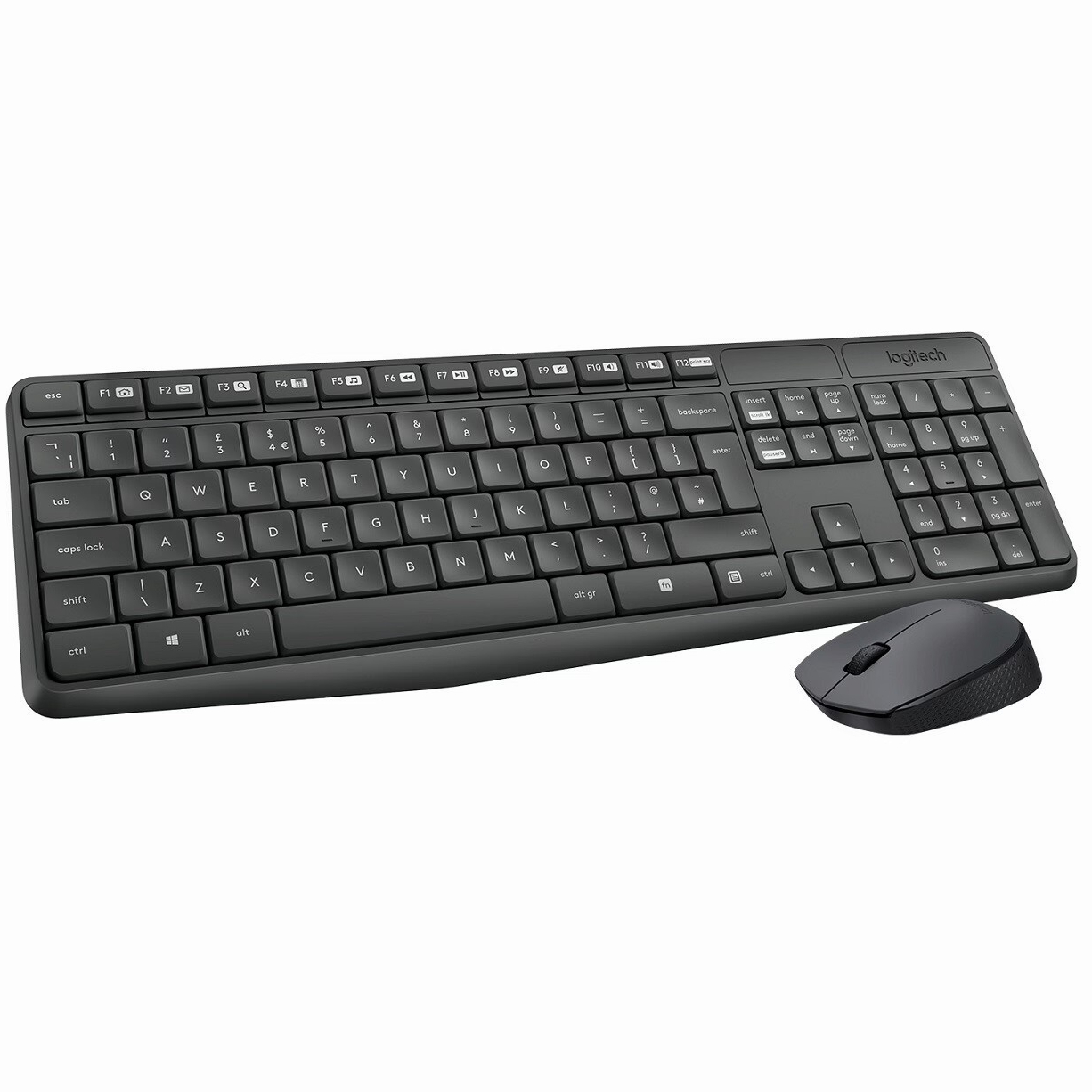 Комплект клавиатура мышь Logitech MK235 Gray 2003₽