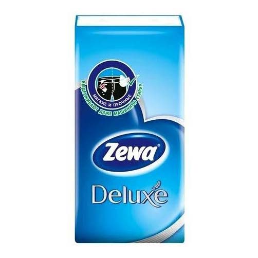 

Платочки Zewa Delux трехслойные 1 шт
