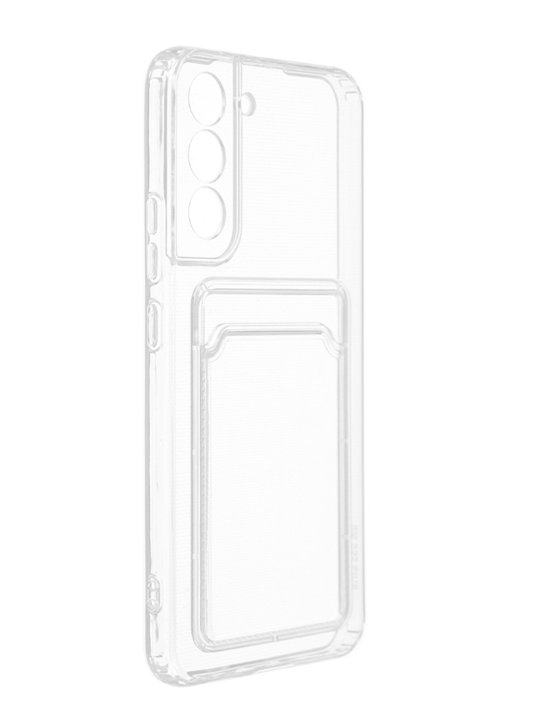 фото Чехол svekla для samsung galaxy s22 plus с картхолдером transparent svcar-sams22p-wh