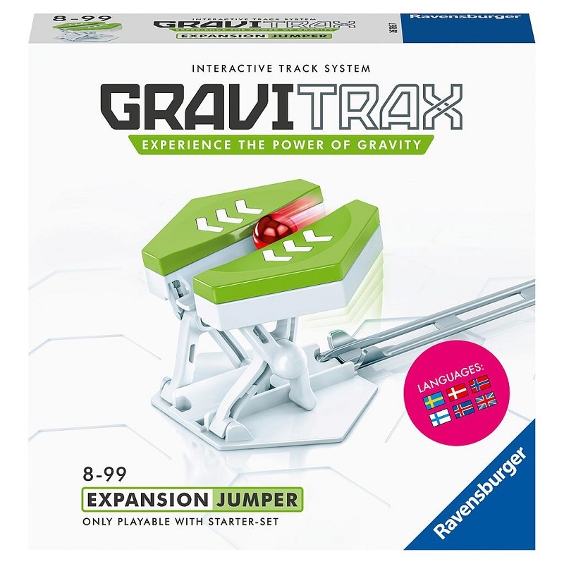 Конструктор Ravensburger GraviTrax Jumper перемычка, арт 26968 конструктор ravensburger