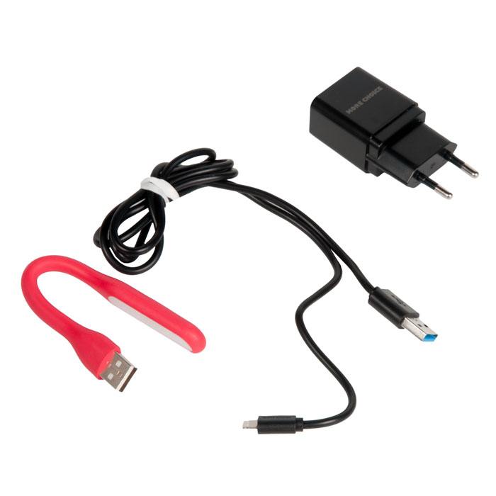 

Сетевое зарядное устройство More Choice NC33i lightning - usb 1xUSB 1 А черный, NC33i