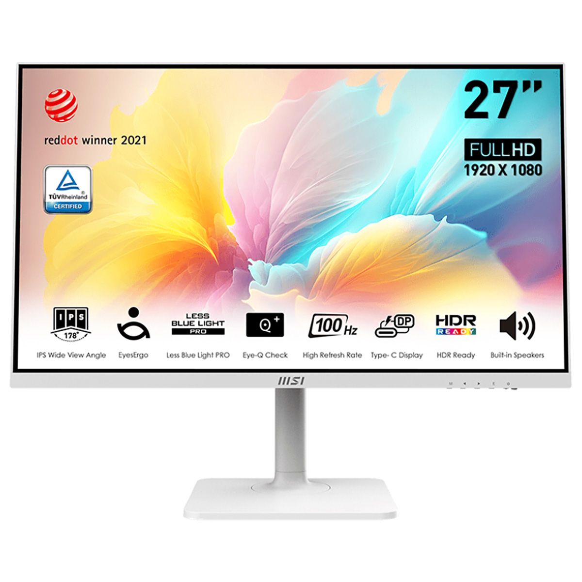 

27" Монитор MSI Modern MD2712PW белый 100Hz 1920x1080 IPS, Modern MD2712PW