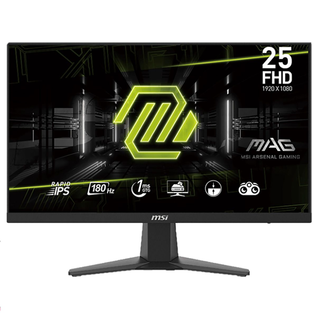 24.5" Монитор MSI MAG 256F 180Hz 1920x1080 IPS черный