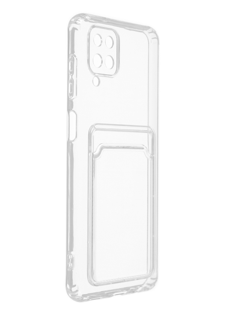 

Чехол Svekla для Samsung Galaxy A12/M12 с картхолдером Transparent SVCAR-SAMA12-WH, Samsung Galaxy A12/M12