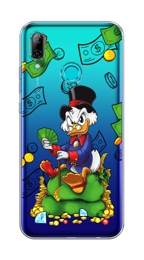 

Чехол на Honor 10 Lite/Huawei P Smart 2019 "Scrooge Richness", Черный;синий;зеленый, 67250-1