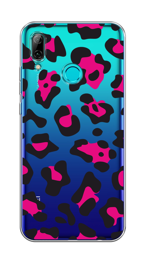 

Чехол на Honor 10 Lite/Huawei P Smart 2019 "Pink cow spots", Черный;розовый, 67250-1