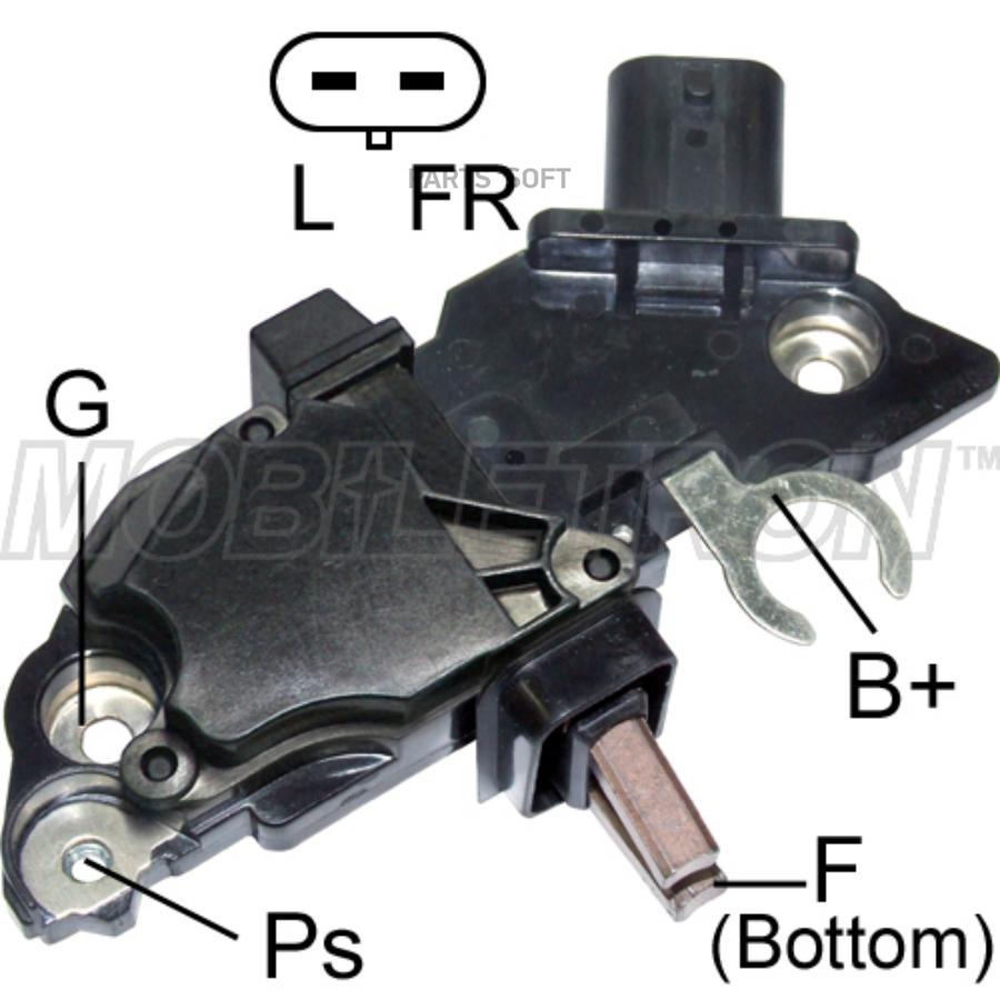 

Реле-регулятор генератора BOSCH 14.5V F00M145283\OPEL: ZAFIRA 2.0DI, DTI 16V 00-05, MOBILETRON VR-B371