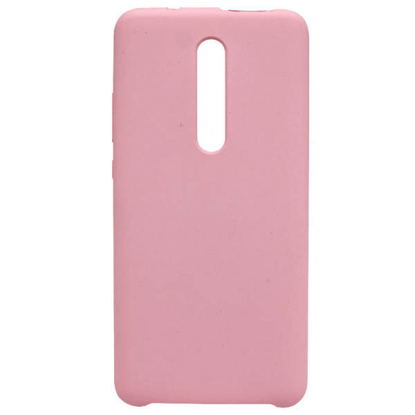 фото Чехол silicone cover для xiaomi mi 9t (pro) / redmi k20 (pro) (без лого) (нежно-розовый) epik