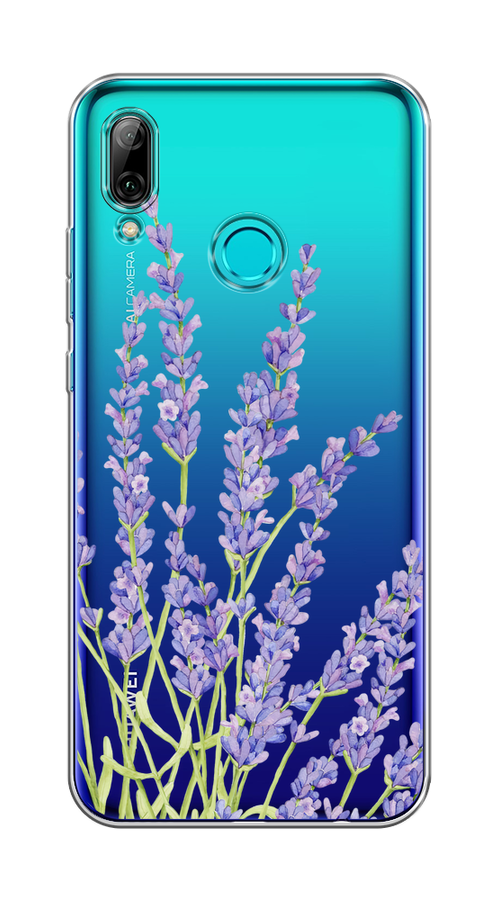 

Чехол на Honor 10 Lite/Huawei P Smart 2019 "Лавандовые стебли", Фиолетовый;зеленый, 67250-1