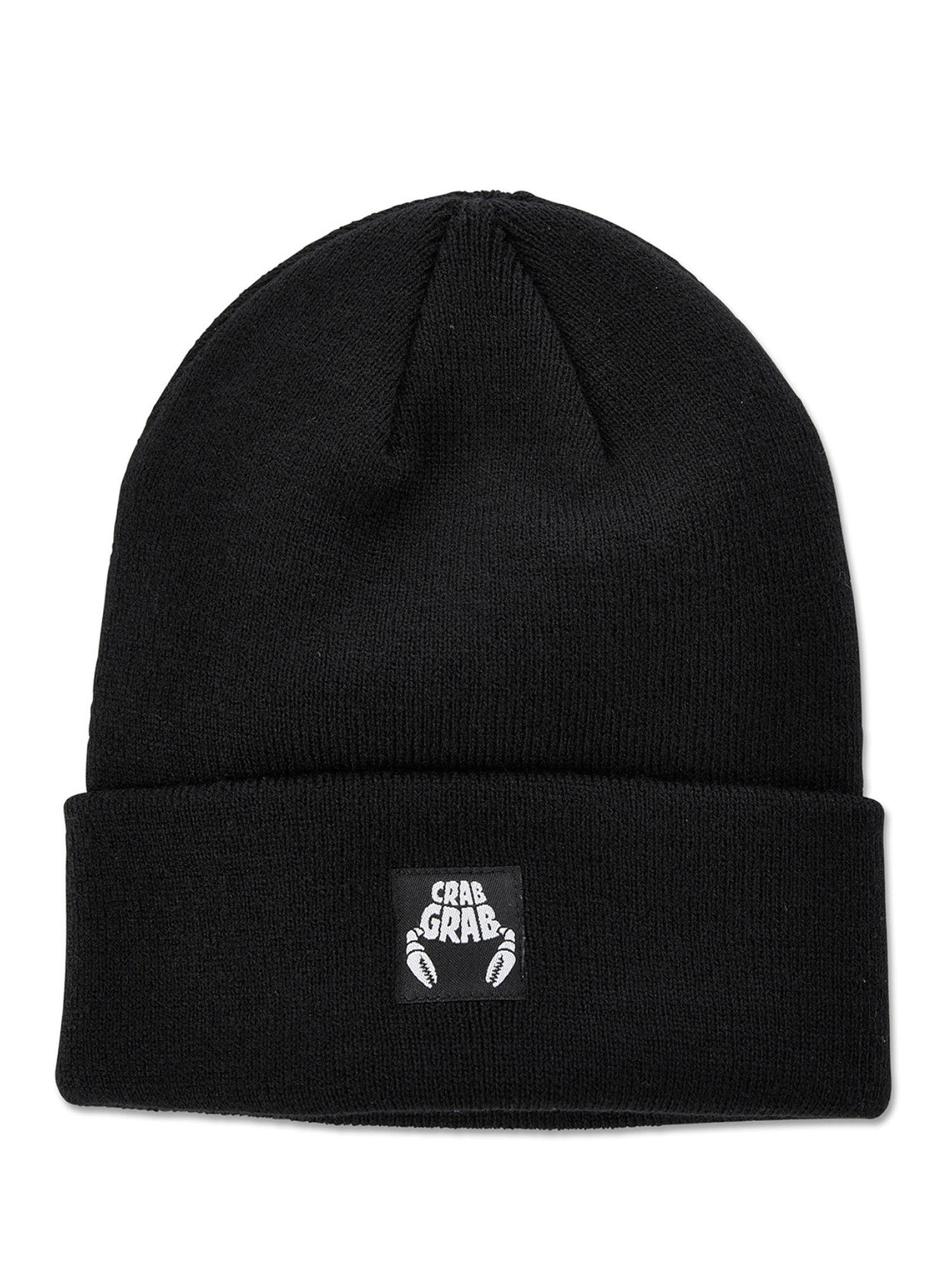 Шапка бини мужская CrabGrab Reservoir Beanie черная, one size