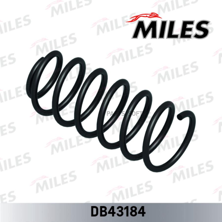 MILES DB43184 Пружина подвески VW PASSAT III 92-97/BORA 1.9TDI 98- передняя 2шт