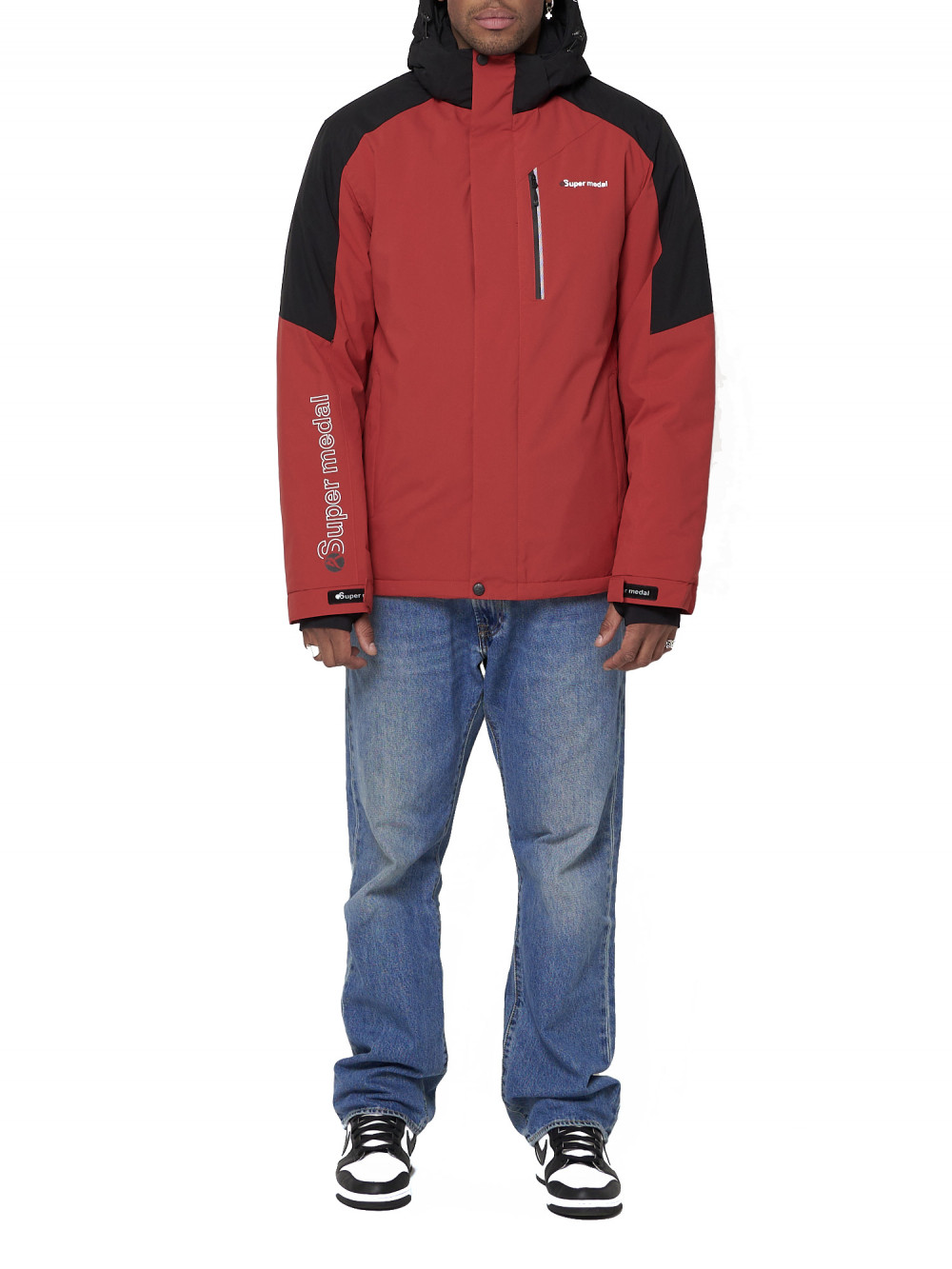 

Спортивная куртка мужская NoBrand AD88821 оранжевая XL, AD88821
