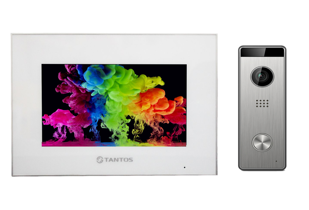 Комплект видеодомофона TANTOS Marilyn HD WIFI + Вызывная панель TANTOS Triniti HD