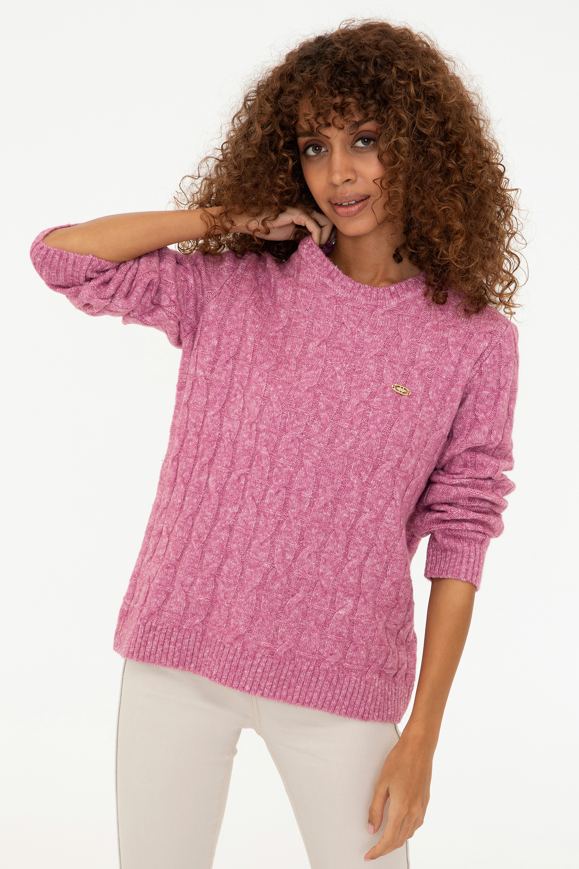 

Джемпер женский U.S. POLO Assn. фиолетовый, G082SZ0TK0KUNIS