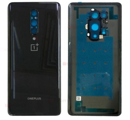 

Задняя крышка для OnePlus 8 (Onyx Black) со стеклом камеры