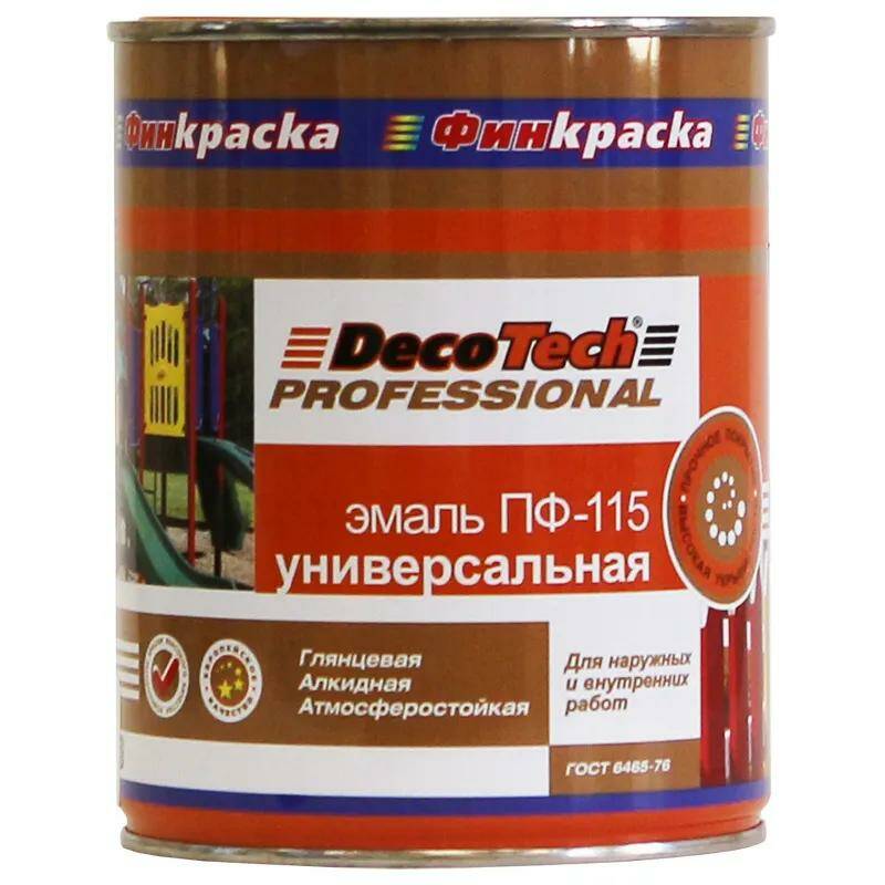 фото Краска decotech пф-115 глянцевая зеленая 10 кг